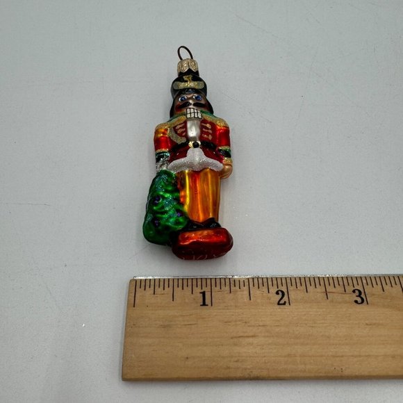 Christopher Radko Nutcracker Lil Gem Christmas Tree Ornament 3.5" Tall - Picture 11 of 11